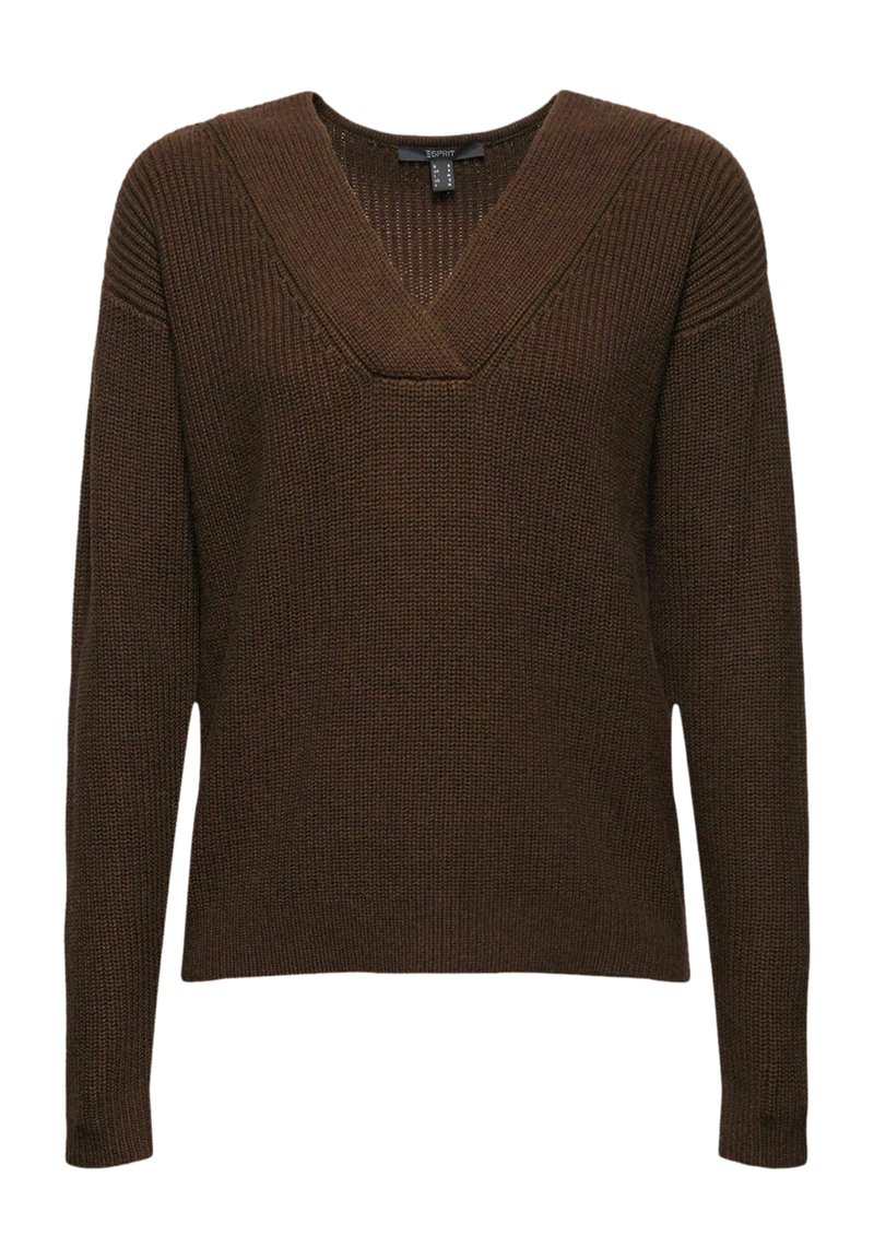 Damen Strickjacken | Esprit Collection Strickpullover dark brown/dunkelbraun - PG11608 Damen Strickjacken | Esprit Collection Strickpullover dark brown/dunkelbraun - PG11608