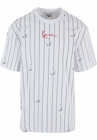 Tričko s potlačou - white black