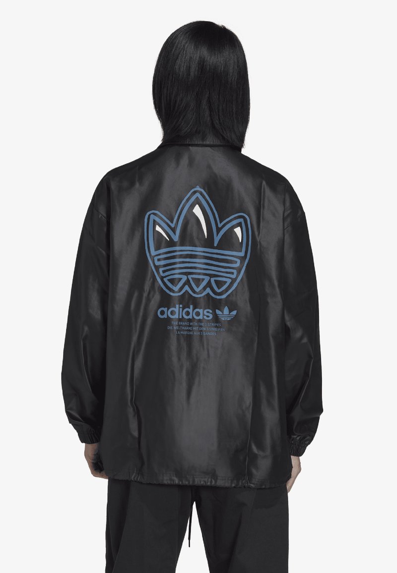 adidas Originals CCOACH - Lehká bunda - black