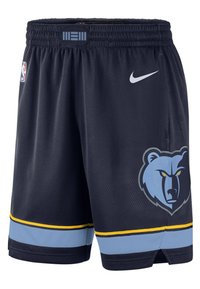 Nike Performance - MEMPHIS GRIZZLIES - Sports shorts - dark blue/light blue/yellow Thumbnail Image 1