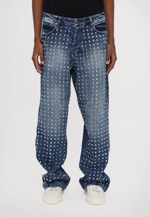 The Kooples JEAN - Straight leg jeans - blue bleached/navy