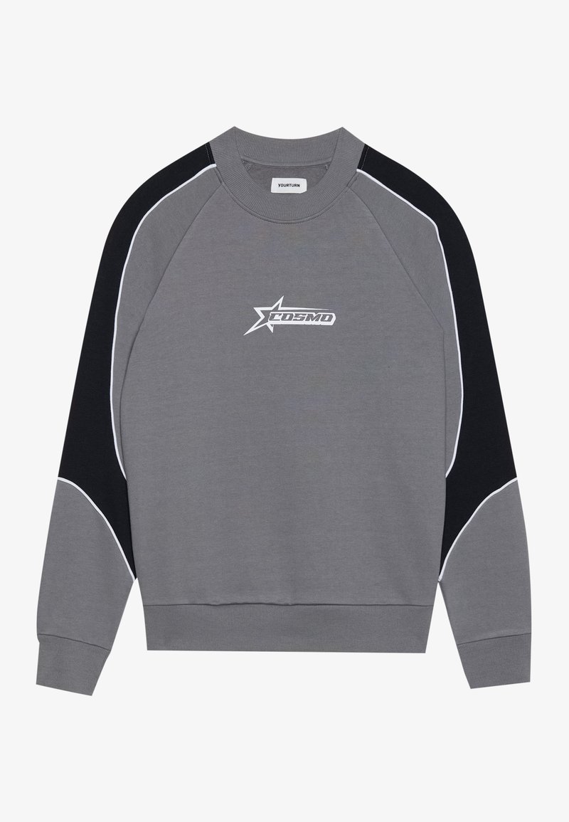 YOURTURN Sweater met rits grijs YOURTURN Sweater met rits grijs