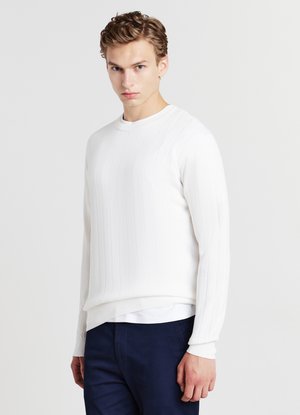 Calliope Pullover - bianco lana