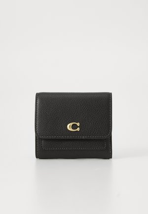 COACH MILA SMALL FLAP WALLET - Portefeuille - black