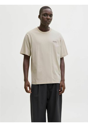 EARCHIVE GRAPHIC TEE SS O-NECK  - Basic póló - moonbeam