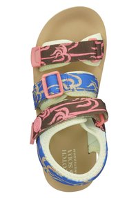Scotch & Soda LYDIA - Plateausandalette - palm print multi