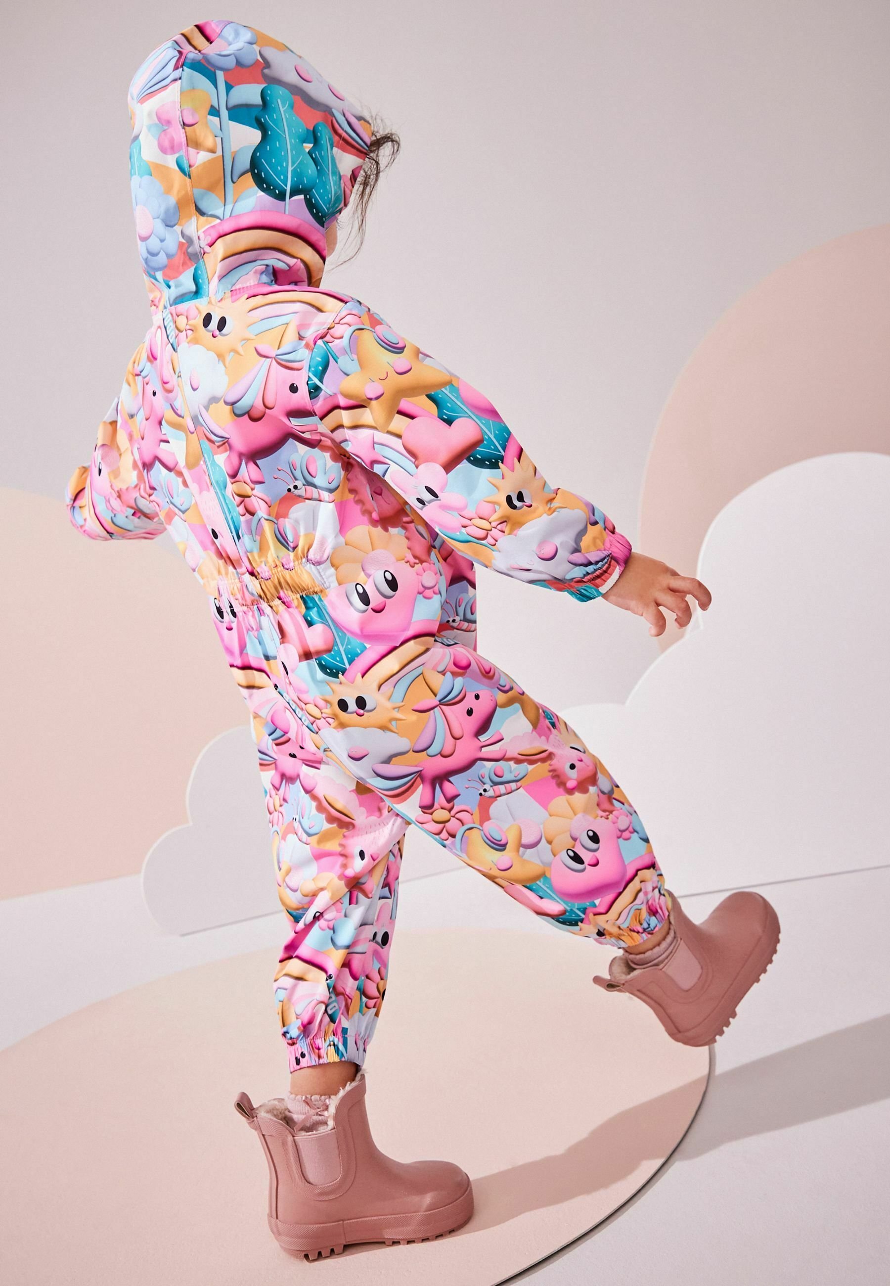 Pyjama Combinaison à Capuche Paw Patrol Pour Fille - Rose, Manches Longues, Micropolaire - 9