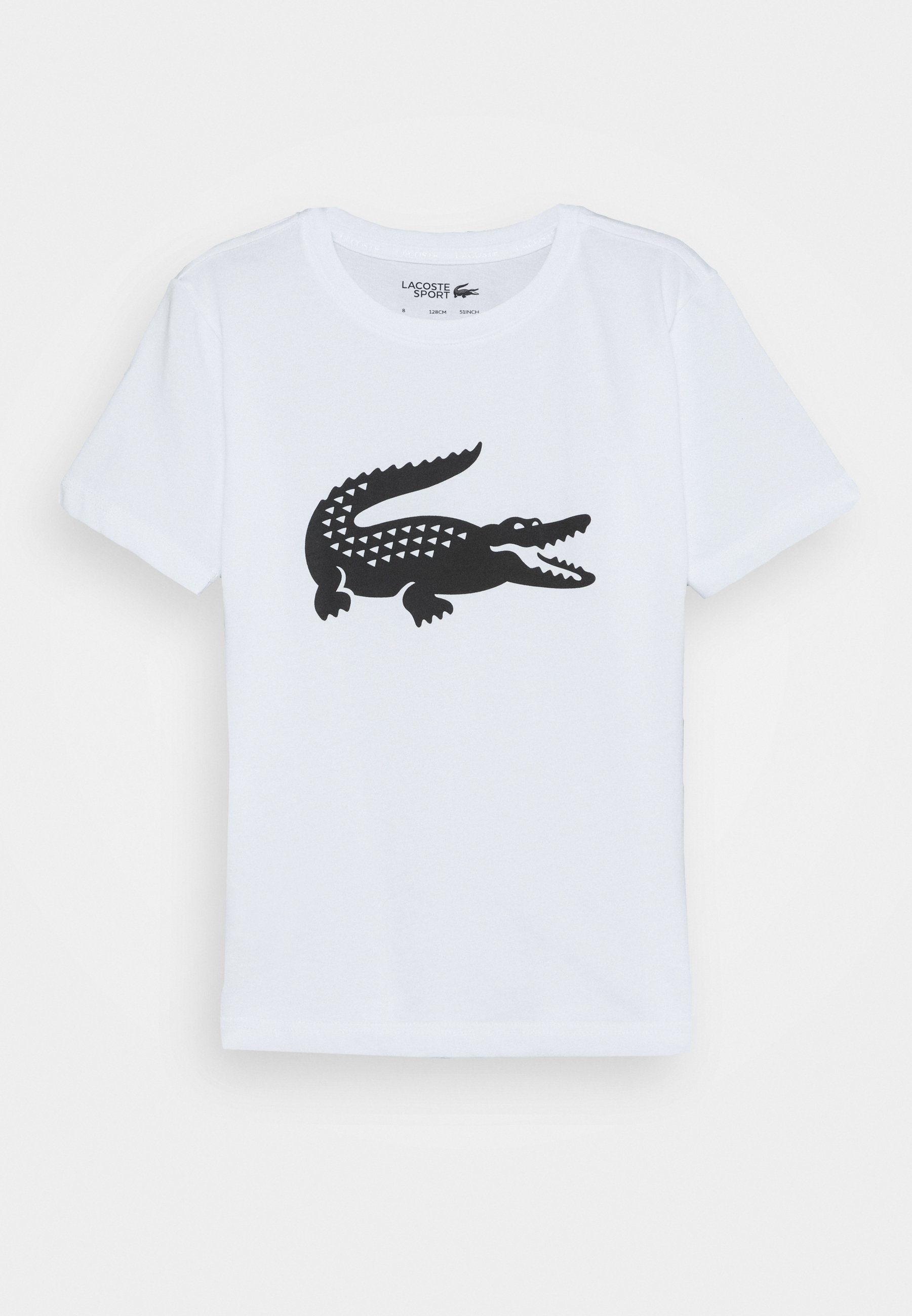 Lacoste UNISEX Print T-shirt white/black/white - Main Image