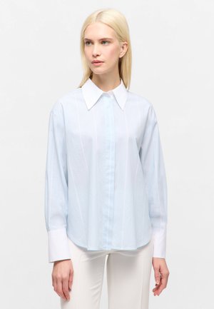OVERSIZE FIT - Skjortebluser - himmelblau