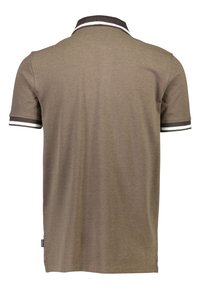 Lindbergh Poloshirt - dk brown mix