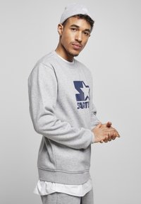 Starter LOGO CREWNECK - Sweatshirt - heathergrey
