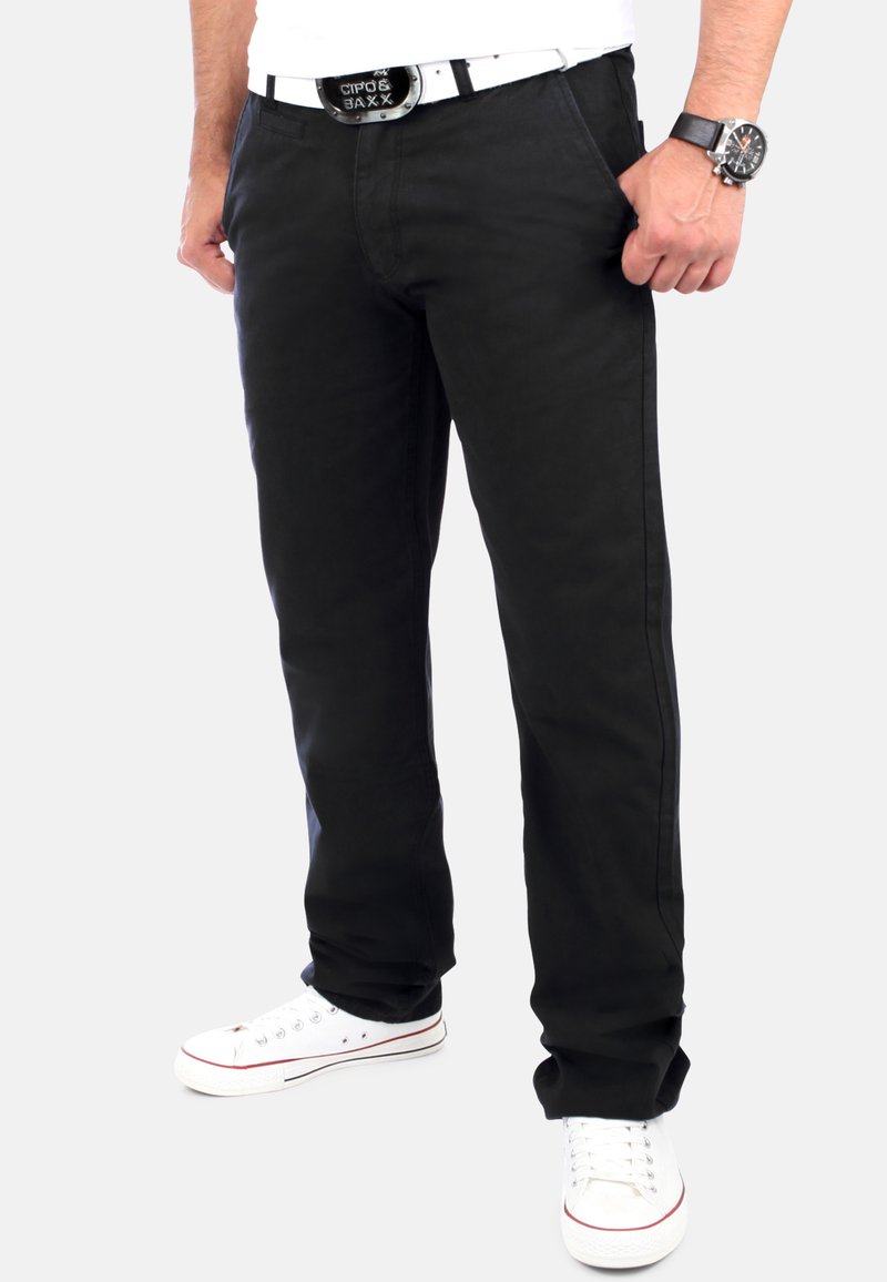Herren T-Shirts & Polos | RESLAD BASIC Chino schwarz - TZ57961 Herren T-Shirts & Polos | RESLAD BASIC Chino schwarz - TZ57961