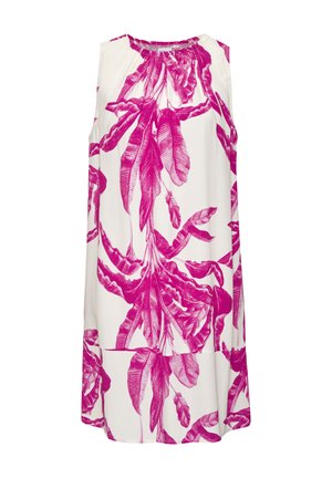 LASCANA, DRUCK - Day dress - creme-pink bedruckt