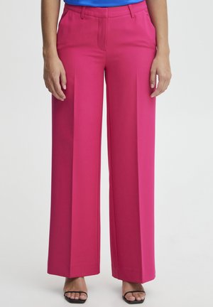 IHLEXI WIDE - Pantalones - fuchsia purple