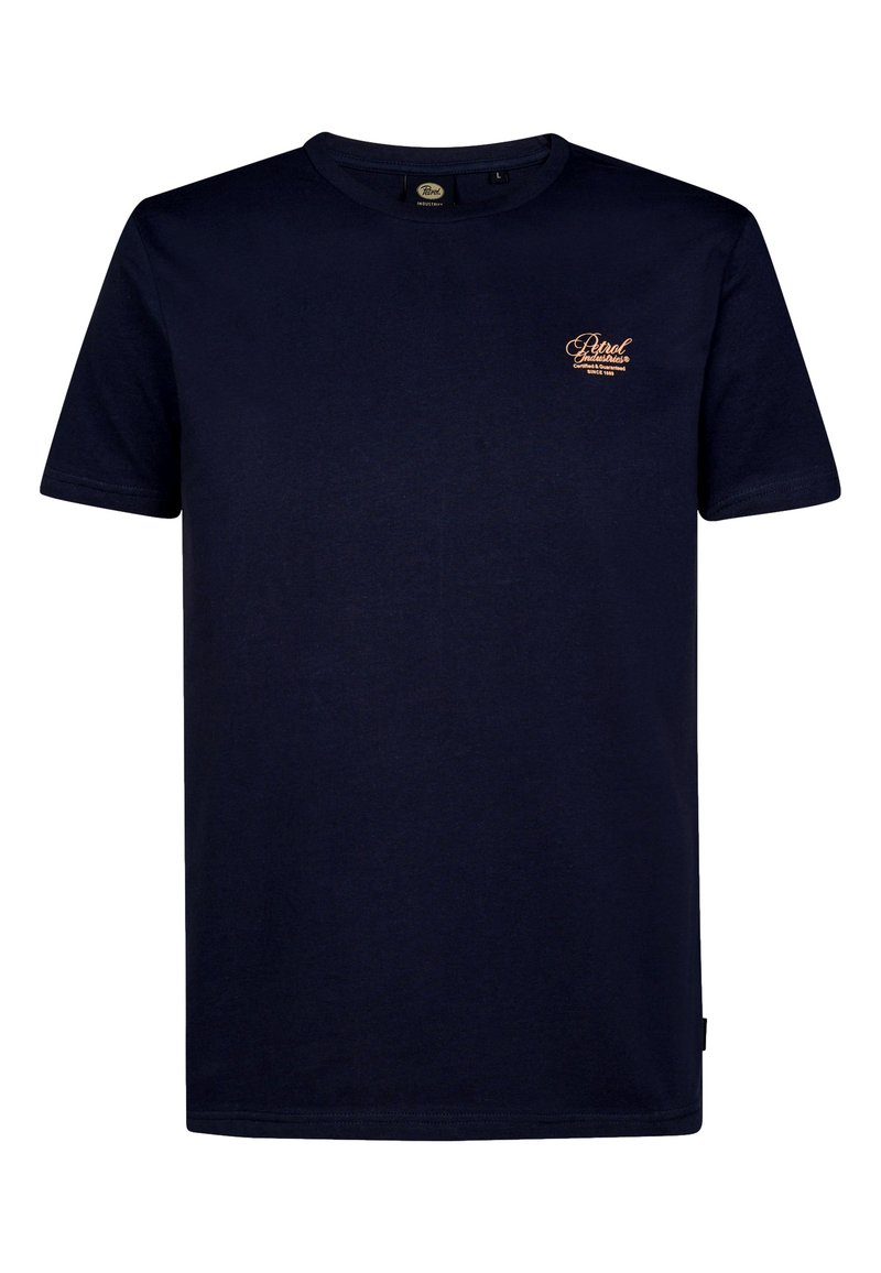 Petrol Industries T-shirt print donkerblauw