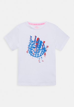 SIVIKELO TECH TEE UNISEX - Triko s potiskem - white