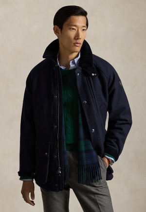 LINED COAT - Light jacket - collection navy