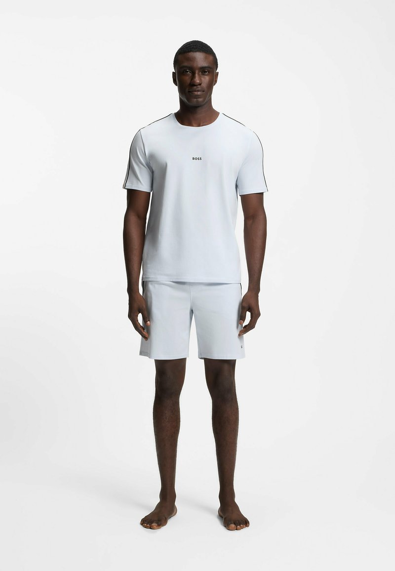 BOSS Hommes Short De Pyjama Unique CW – Coton Stretch Avec Bande Taille Et Cordon