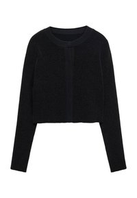 Mango Strickjacke - black