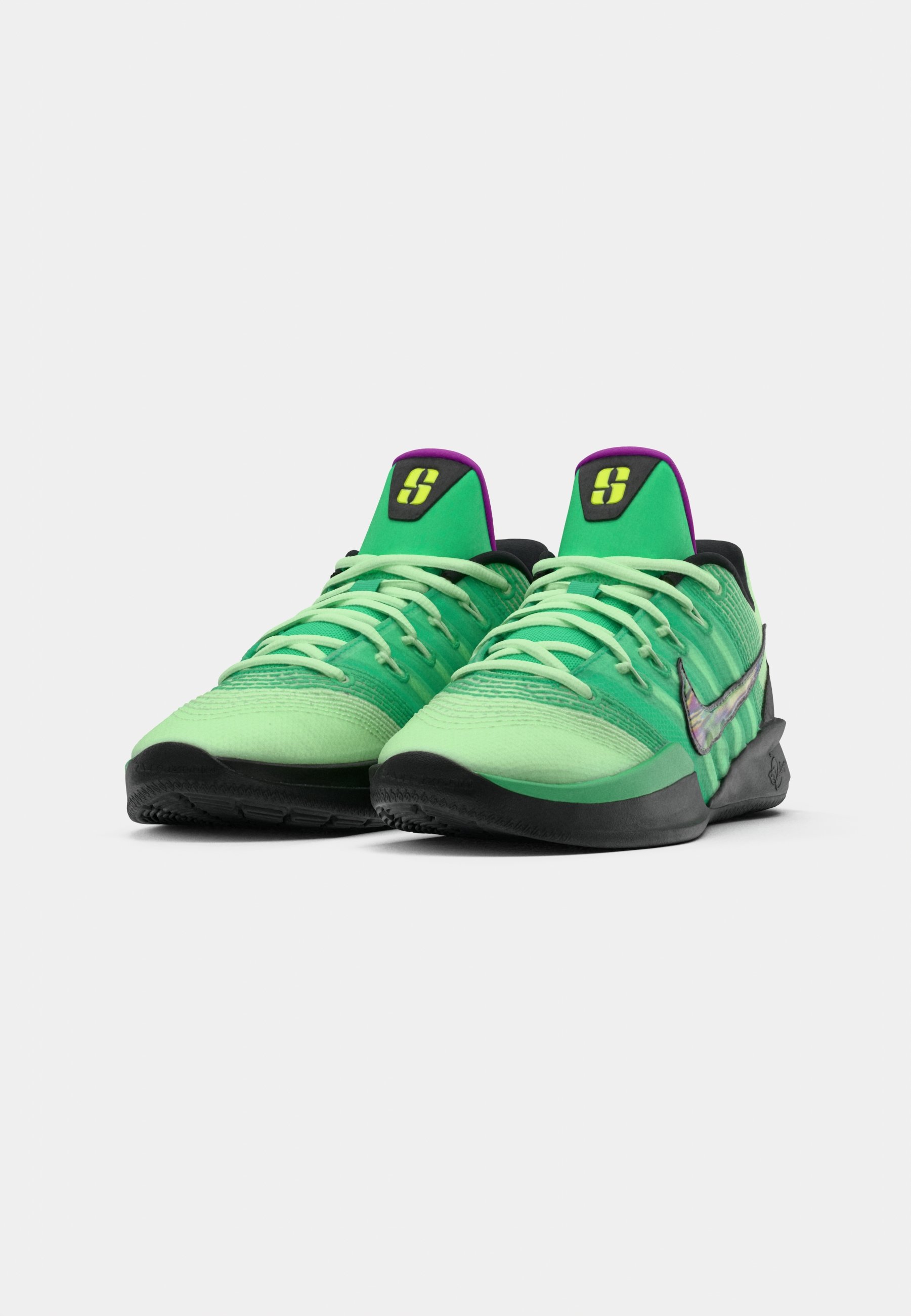 Nike Performance SABRINA 3 GAMER - Krepšinio batai - green shock