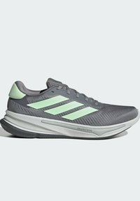 adidas Performance SUPERNOVA  - Trail running shoes - grey three   semi green spark   dash grey