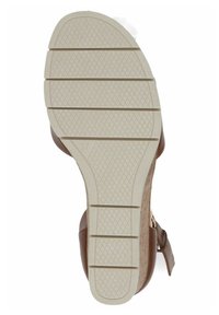 Caprice Sandali con plateau - cognac