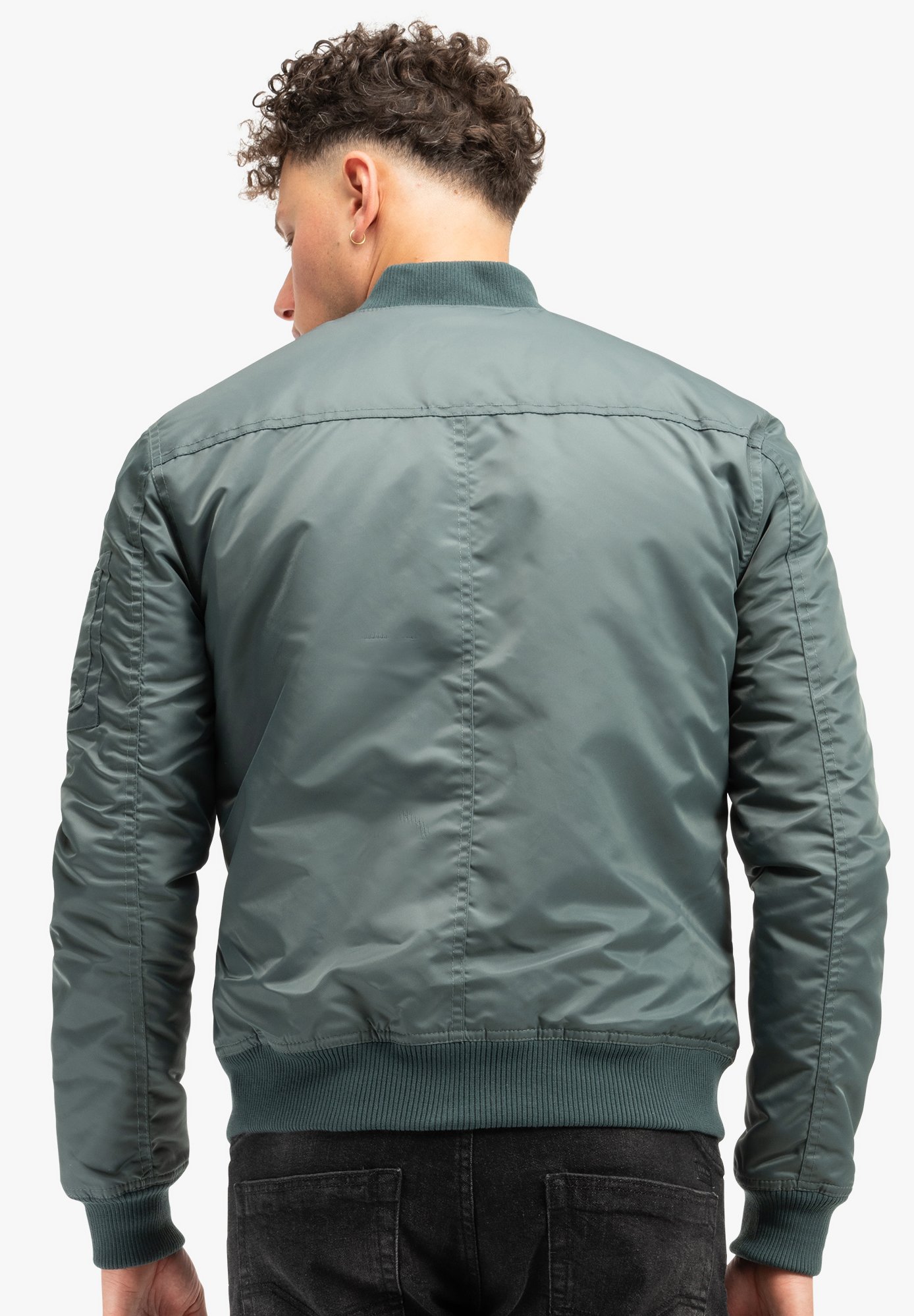 Lonsdale SCHMALE PASSFORM POOLSTOCK - Kurtka Bomber/oliwkowy