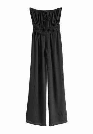 BANDEAU WIDE LEG - Overal - black
