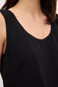 adL SLEEVELESS - Camicetta - black