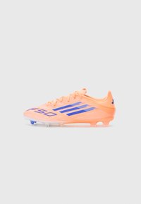 adidas Performance F50 LEAGUE FG/MG - Jalkapallokengät kiinteälle alustalle - beam orange/lucid blue/white
