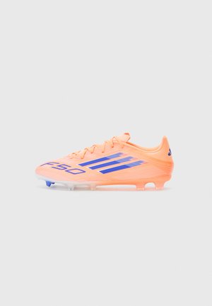 F50 LEAGUE FG/MG - Jalkapallokengät kiinteälle alustalle - beam orange/lucid blue/white