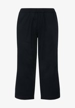 Ulla Popken Dames grote maten plus size 7/8-broek Sienna, zoom met franjes, smalle pijpen, donkere kitt 62 818073300-62, Donkere stopverf, 56W x 32L Ulla Popken Dames grote maten plus size 7/8-broek Sienna, zoom met franjes, smalle pijpen, donkere kitt 62 818073300-62, Donkere stopverf, 56W x 32L