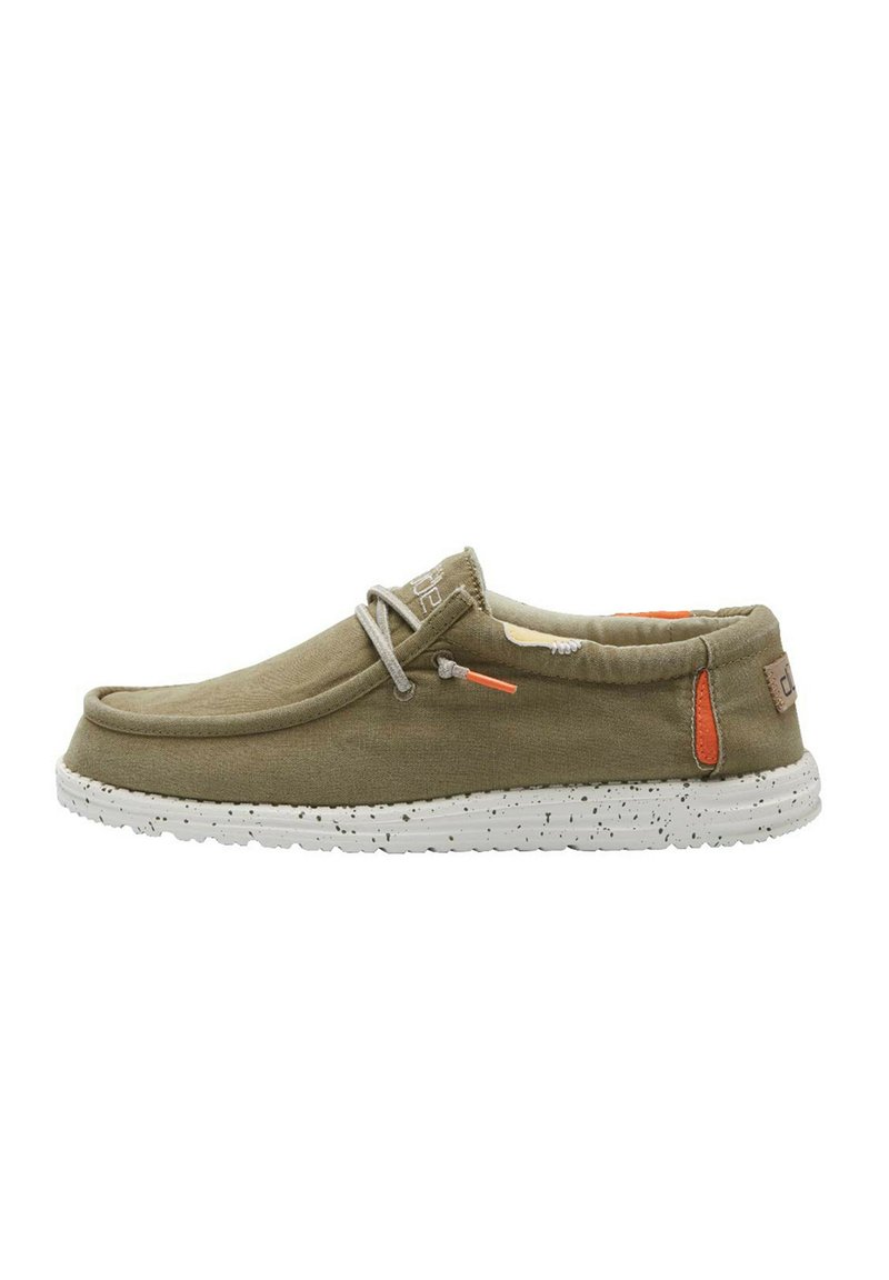 Hey Dude WALLY WASHED Moccasins kalamata/beige Zalando.de