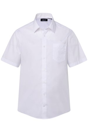 Men Plus, MEN+ BUSINESSHEMD, HALBARM, EASYCARE, KENTKRAGEN, COMFORT FIT, BIS 8 XL - Košile - snow white
