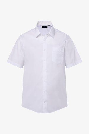 Men Plus, MEN+ BUSINESSHEMD, HALBARM, EASYCARE, KENTKRAGEN, COMFORT FIT, BIS 8 XL - Skjorter - snow white