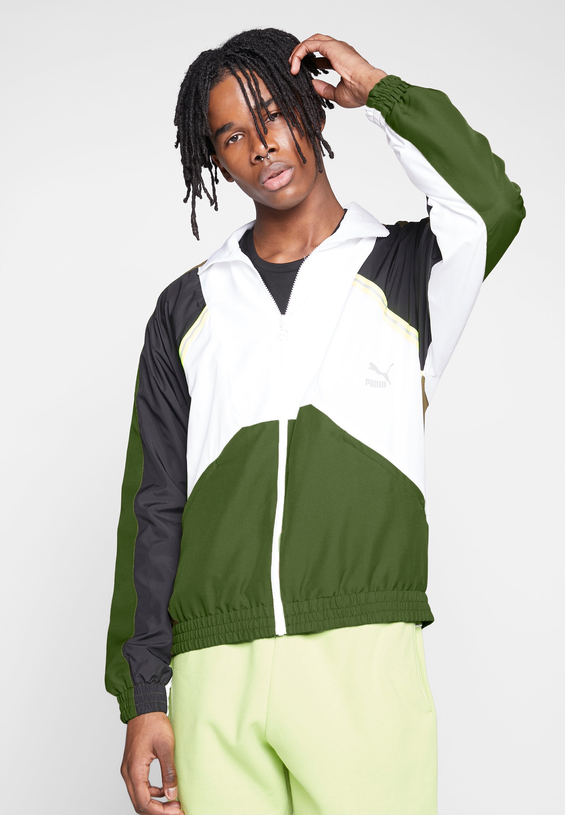 puma olive jacket