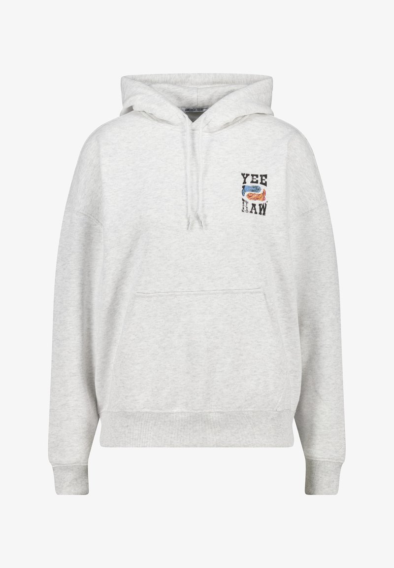 America Today SENVIE - Sweat à capuche - light grey melange
