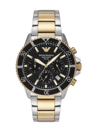 WORLD EXPLORER - Chronograph watch - silver-coloured/gold-coloured