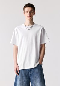 PULL&BEAR JOIN LIFE - T-shirt basic - white