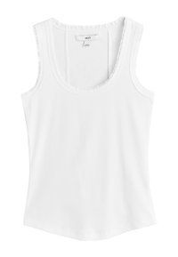 Unselected, white stitch