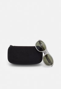Rapha DALTON GLASSES UNISEX - Sluneční brýle - silver metallic / green