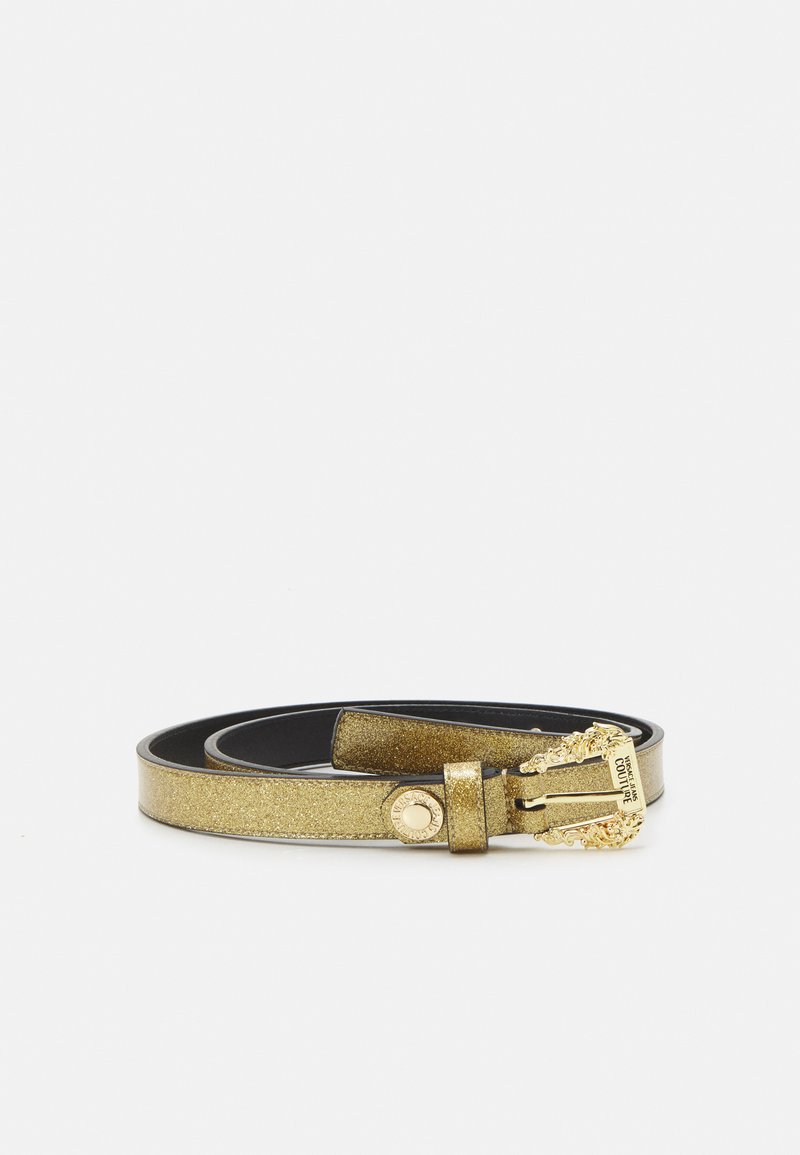 Versace Jeans Couture GLAZED GLITTER BELTS Ceinture goldcoloured