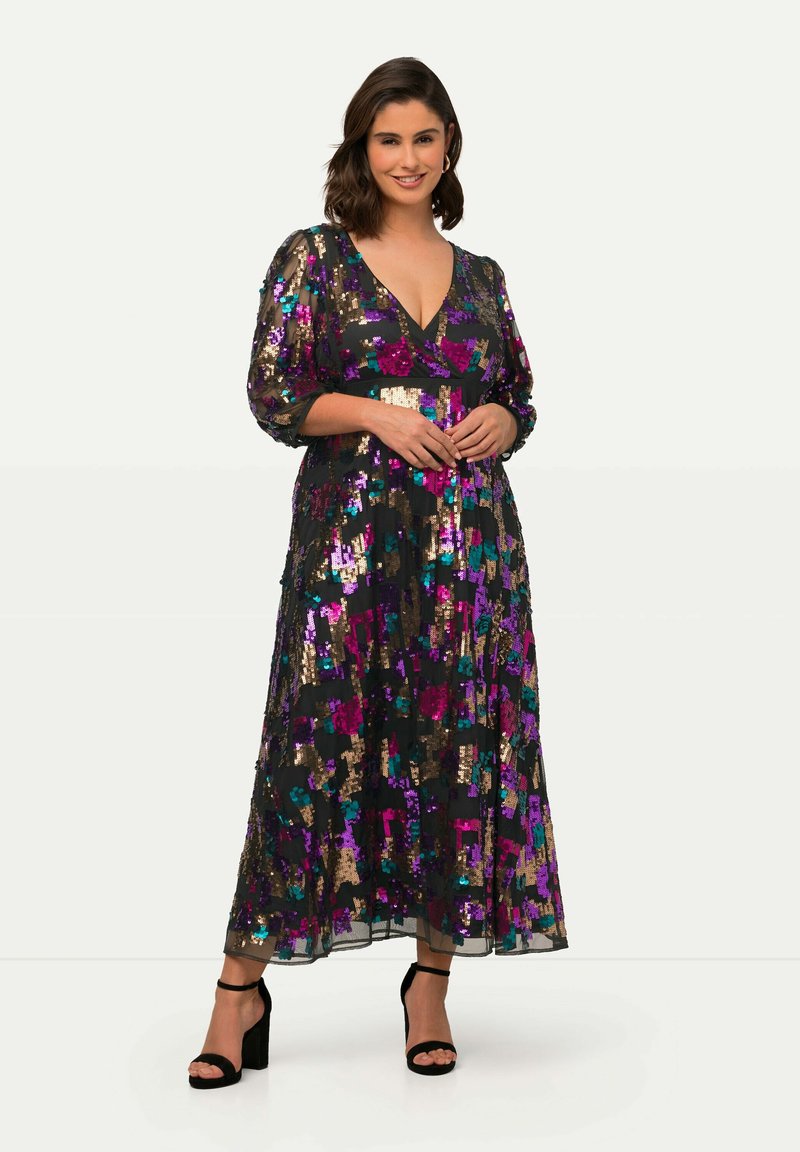 Ulla Popken Cocktailjurk - noir/zwart - Zalando.nl
