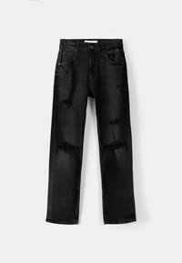 Bershka Džíny Slim Fit - black
