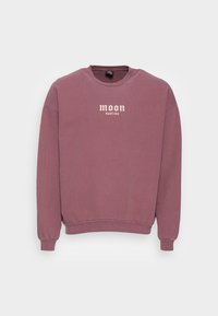 CREW WASHED MOON - Camisola - bordeaux