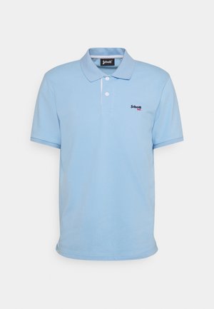 Schott PSMILTON - Poloshirts - sky/white