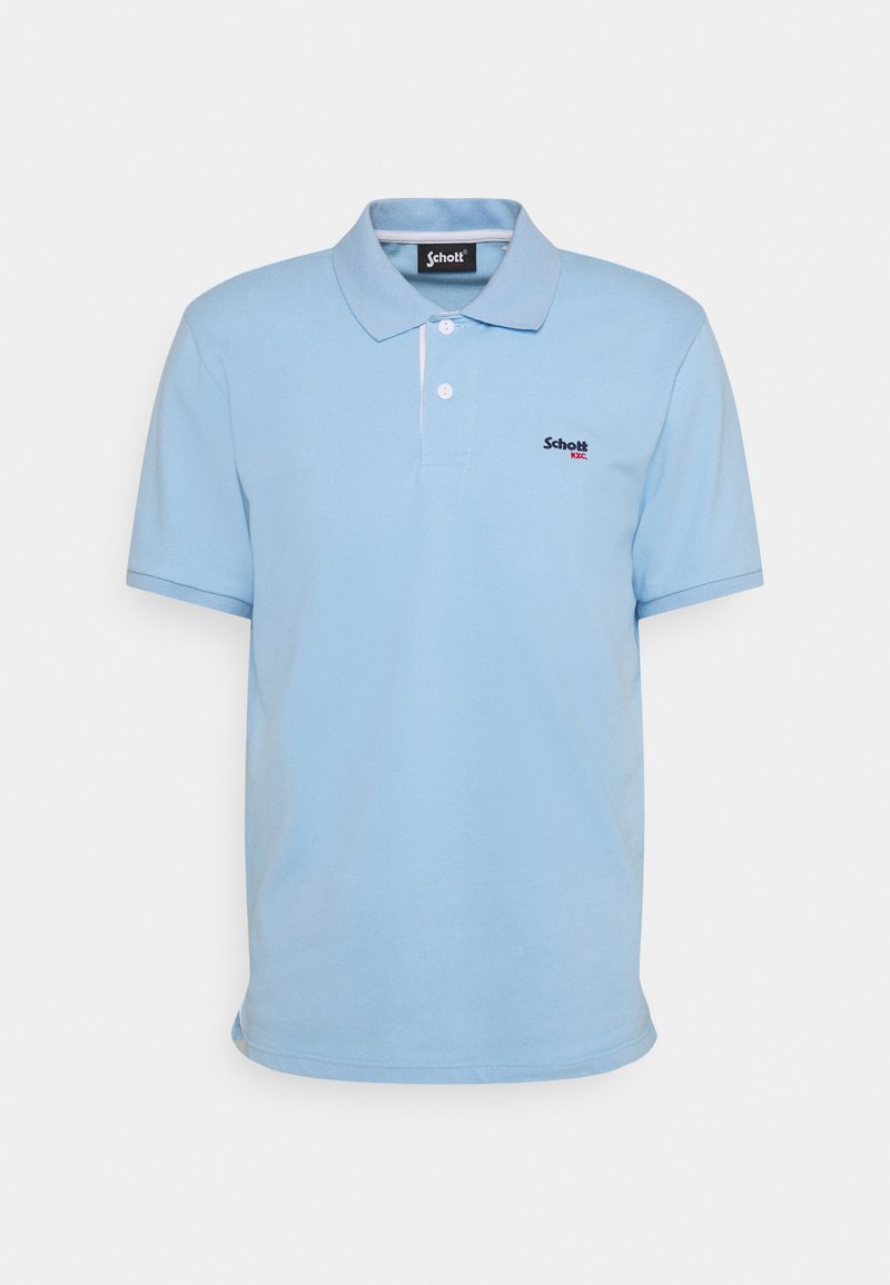 Schott PSMILTON - Polo - sky/white