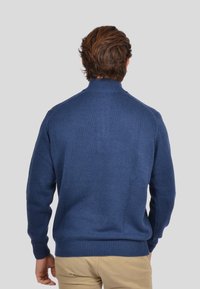 U.S. Polo Assn. HALF ZIP TROYER - Pulover - jeans blue