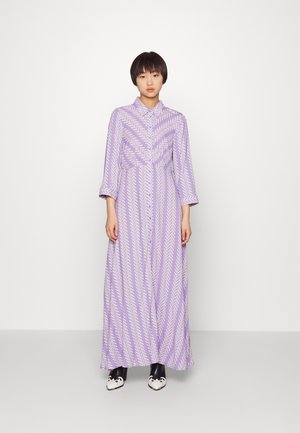 YAS Petite YASSAVANNA LONG SHIRT DRESS  - Maxi dress - bougainvillea