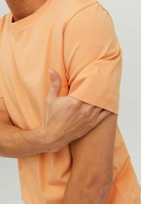 Jack & Jones JJE TEE  O-NECK  - T-shirt basic - pumpkin